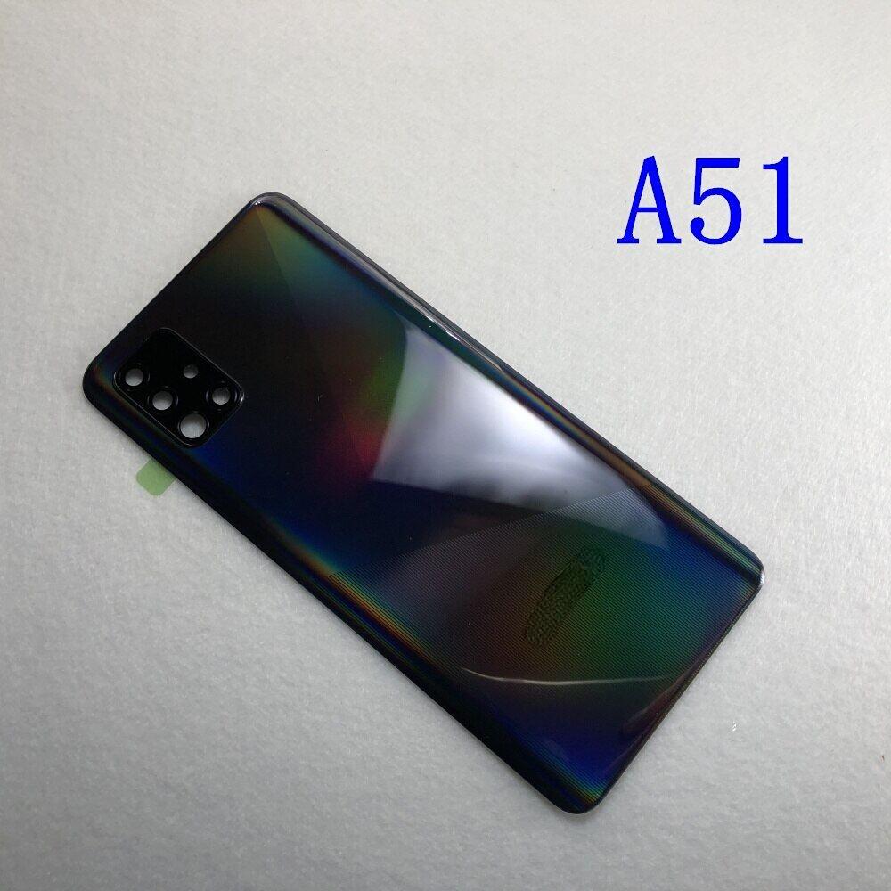 

Для Samsung Galaxy A31 A41 A51 A71 2020 A315 A415 A515 A715 Задня батарея Заміна корпусу Задня дверцята Ремонт A51 Black