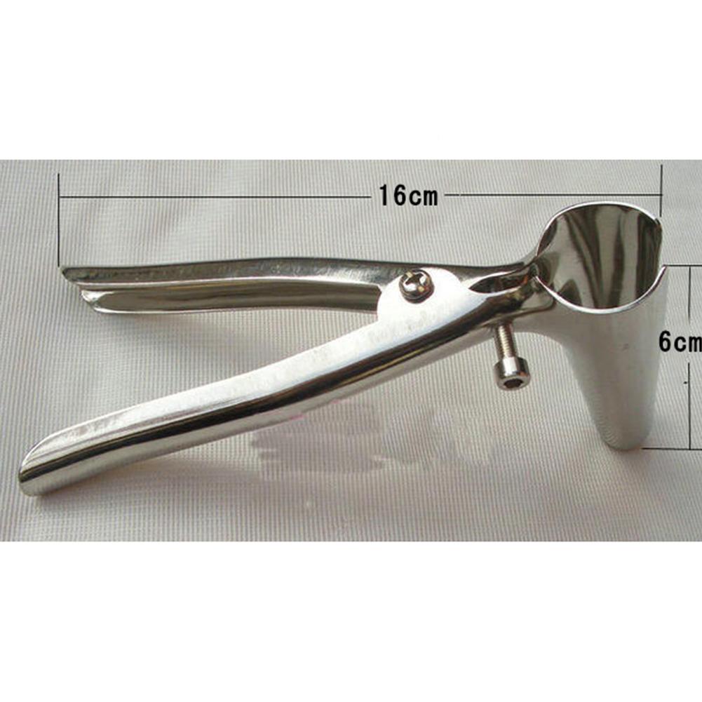 Sexy Stainless Steel Expansion Yam Vaginal Colposcopy Vaginal Dilator Speculum Anal Sex Toy Anal Speculum Mirror