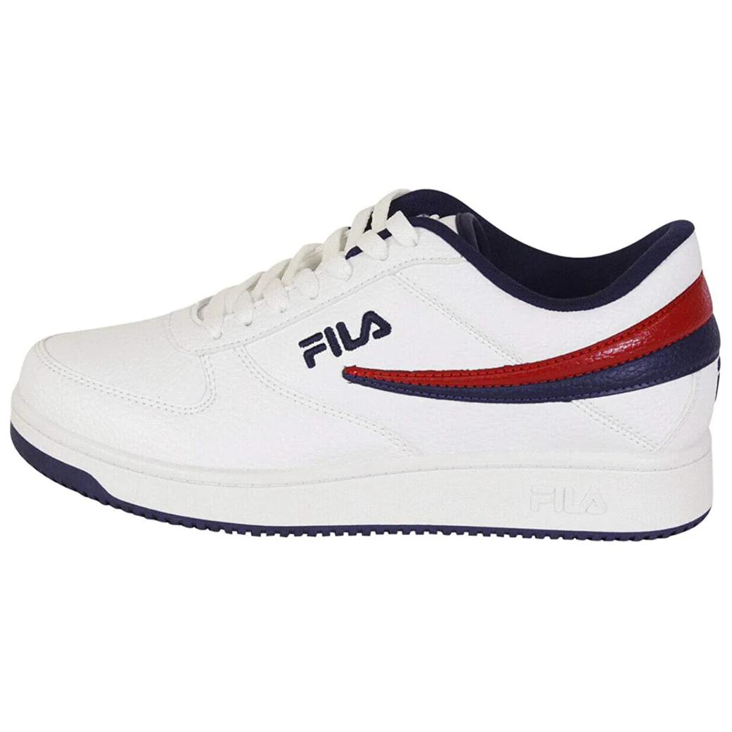 

New FILA A-Low White Sycamore Red 1CM00551-125 43