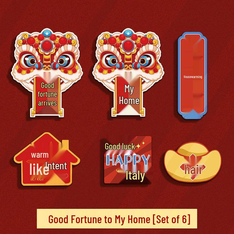 Auspicious Housewarming Gift Money Record Book for New Home Events - Double Happiness Design