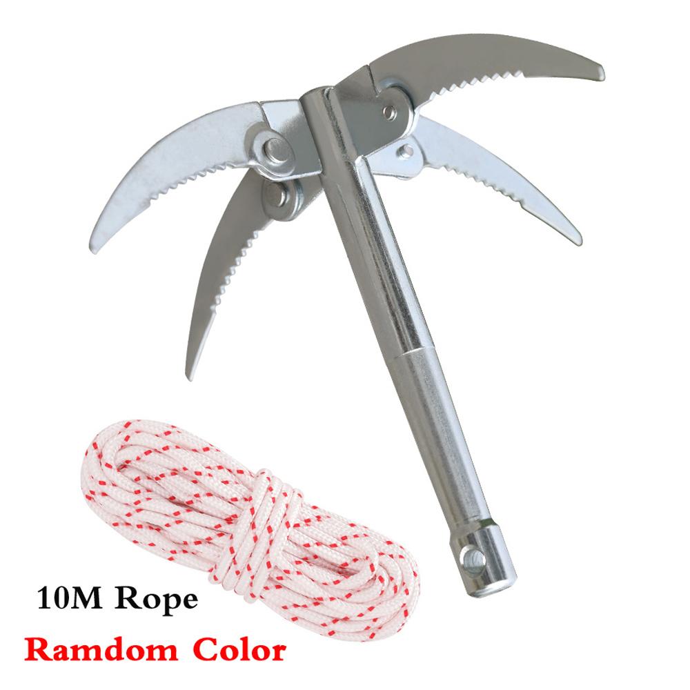 Foldable 4 Claw Anchor Sickle Water Grass Plants Cutter Machine Grasses Sharp Knife Garden Tools Fishing Accessories Tackle New