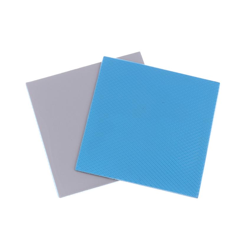 17W/Mk Gpu Cpu Heatsink Cooling Conductive Silicone Pad 100X100Mm 0.5/1/1.5/2/2.5/3Mm Thickness Thermal Pad Thermal Insulation