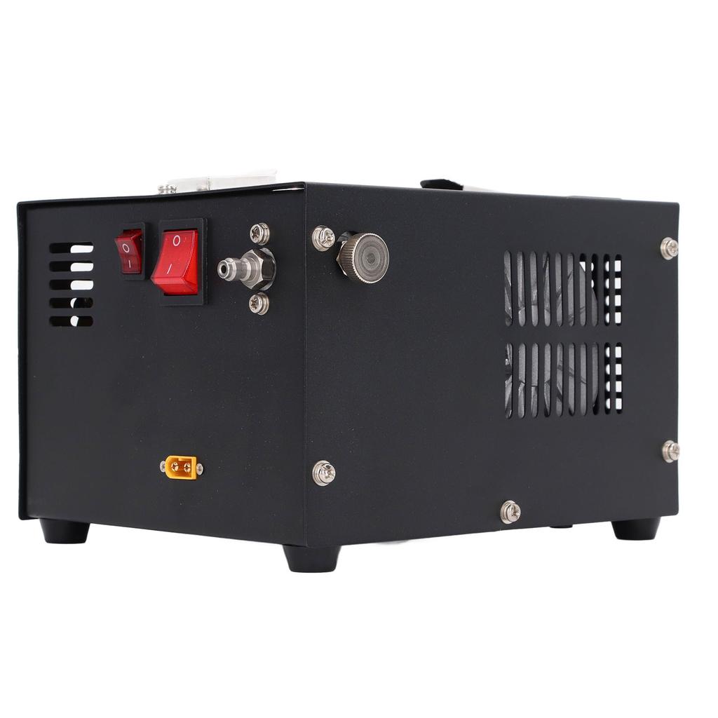 Compresor de aer portabil 4500Psi 30mpa 12V Pompă de înaltă presiune Fără ulei Apă pentru rezervor pistol paintball