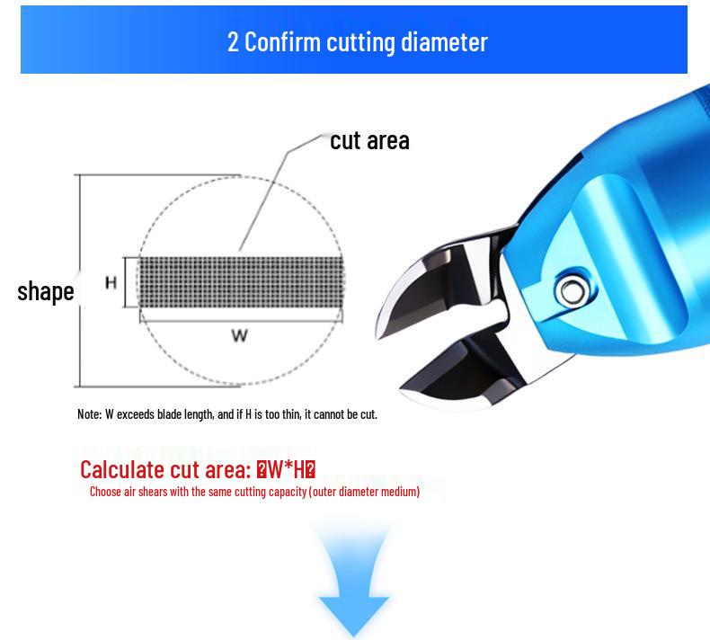 MR Series FD9P Industrial Hand-Press Pneumatic Scissors for Cutting Plastic Sprue
