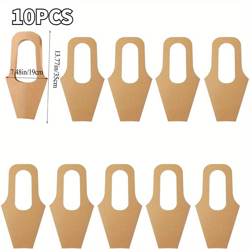 10KS Květinové papírové sáčky Balení dárků pro svatební party Dekorace Materiál Taška na narozeninový dárek Dekor Den svatého Valentýna