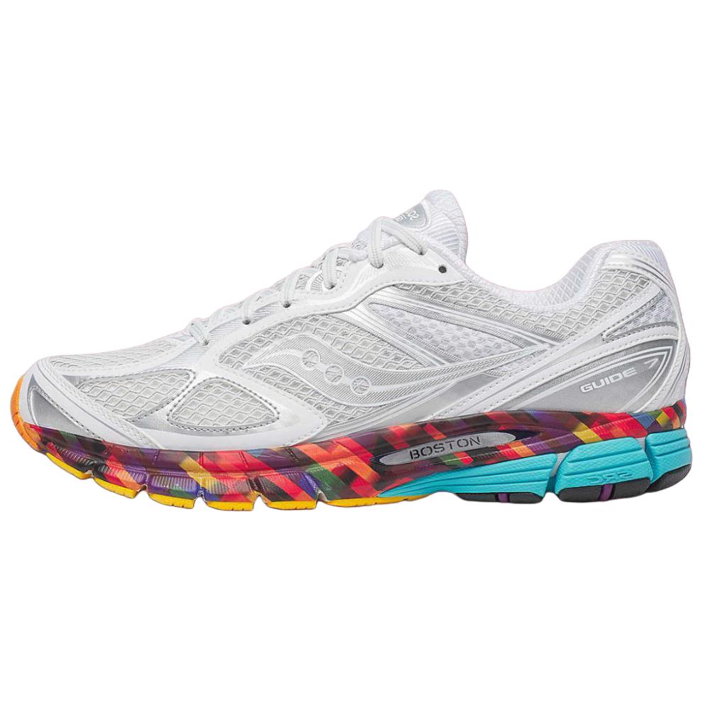 Saucony ProGrid Guide 7 Boston Unisex Sneakers White Multi-Color S71052-1 43