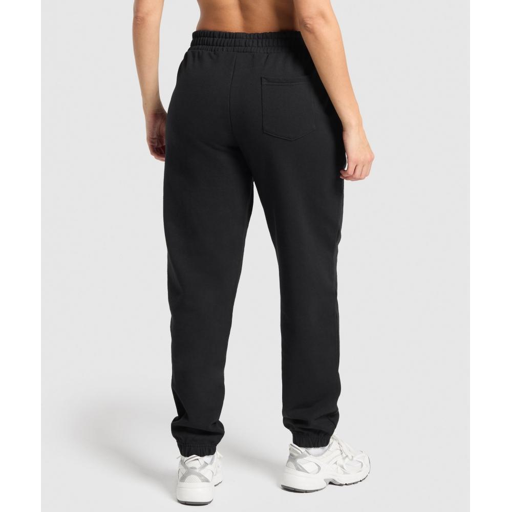 Gymshark Campus Classics Graphic Joggers Black B2b2a Bb2j