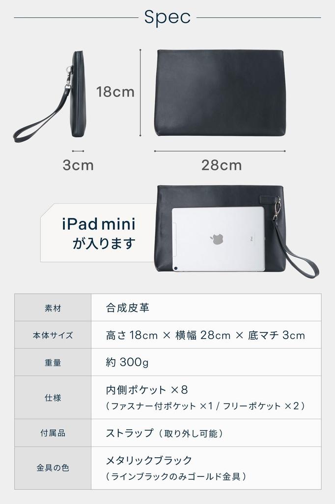 NEESE Clutch Bag for Men and Perfect for and Made of PU Leather Bag/Second Women, Weddings, Funerals, Parties, (Checkered Black)