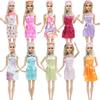 32 Item/Set Ba Doll Bie 11.5 Inch Doll Accessories=10 Mix Dress+ 4 Glasses+ 6 Necklaces+2 Handbag+ 10 Shoes Clothes 11.8'' Doll