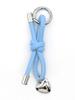 INS-Stil Gewebtes Lederseil Schlüsselanhänger & Schleifen-Taschenanhänger Lanyard