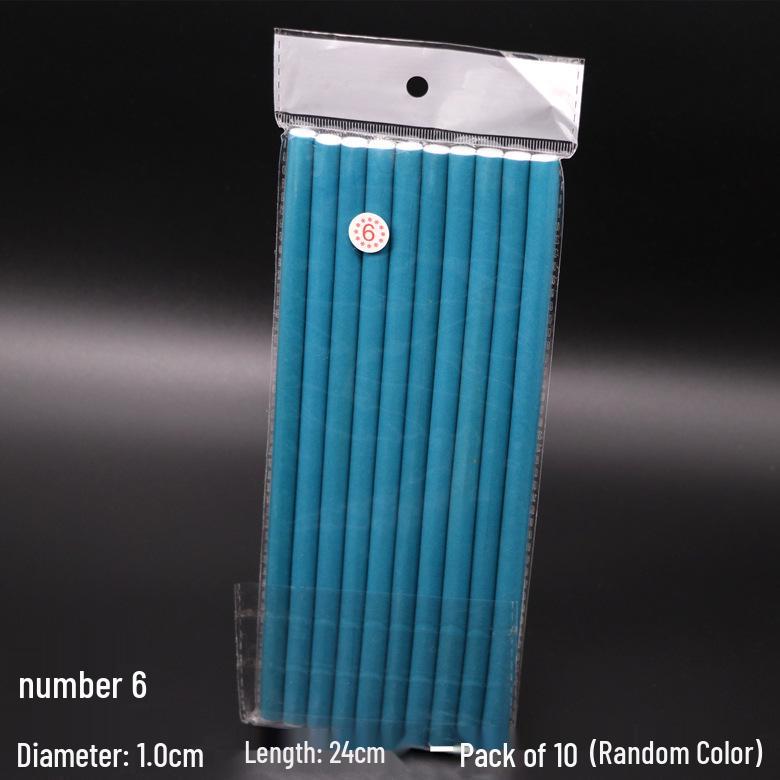 Heatless Sponge Hair Curlers: Rubber Rods for Lazy Curling, Combine into Sets.