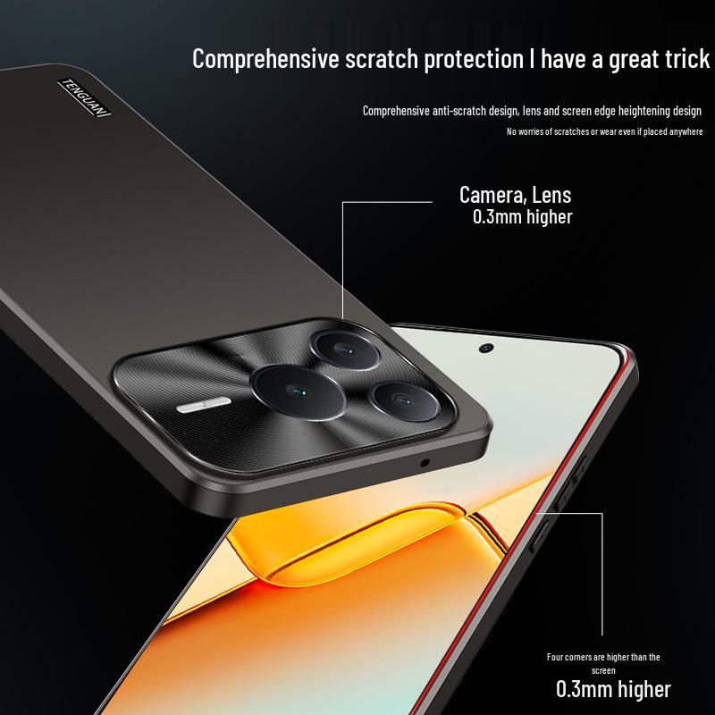Compatible with Honor Power2: Frosted Protective Phone Case with Full Lens Coverage and Anti-Drop Features.