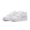 Nike Court Borough Heartbeat Blue Pink Abrasion Resistant Slip Resistant Low top Skateboard Shoes Women's Pink Blue DV5456-106(Team1889-)
