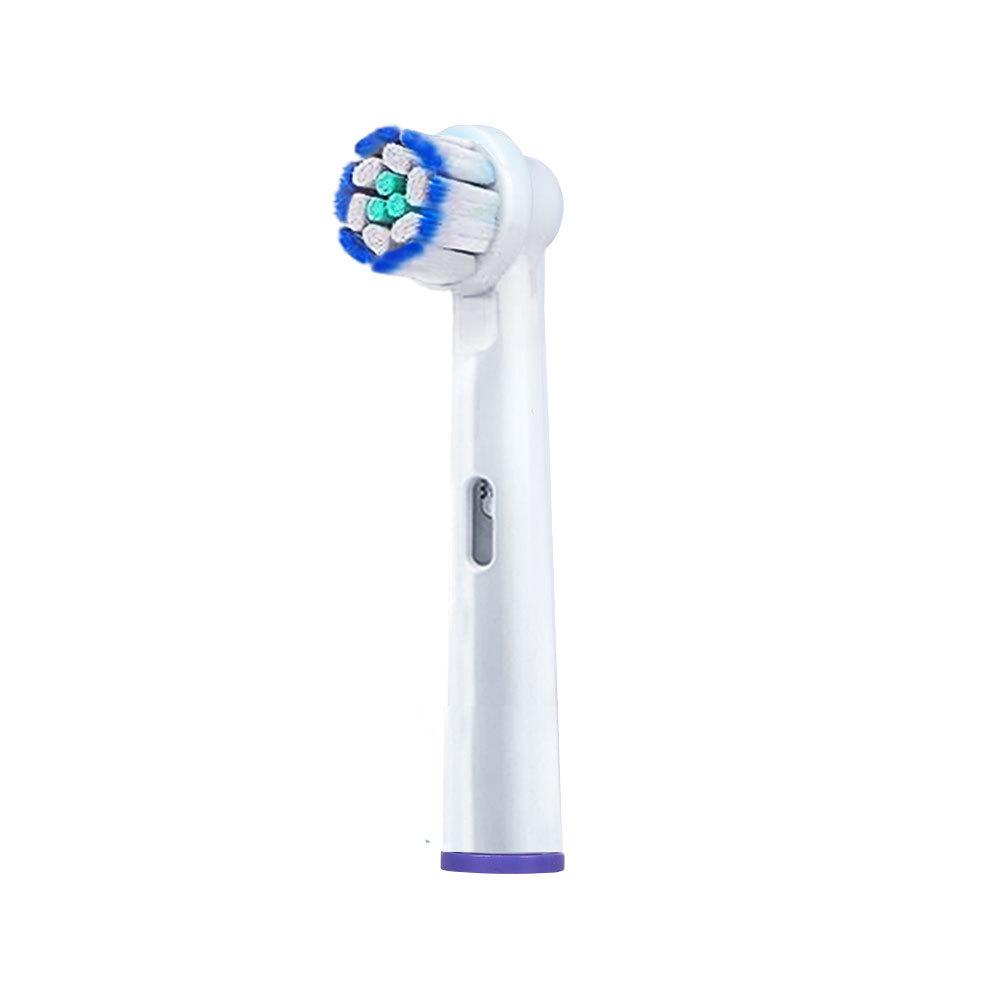 Ersatzköpfe für elektrische Zahnbürsten, kompatibel mit Oral-B Serien (D12/D100) - Keine Kupferborsten
