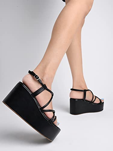 Shoetopia Women S Platform Heel Sandal 2 UK