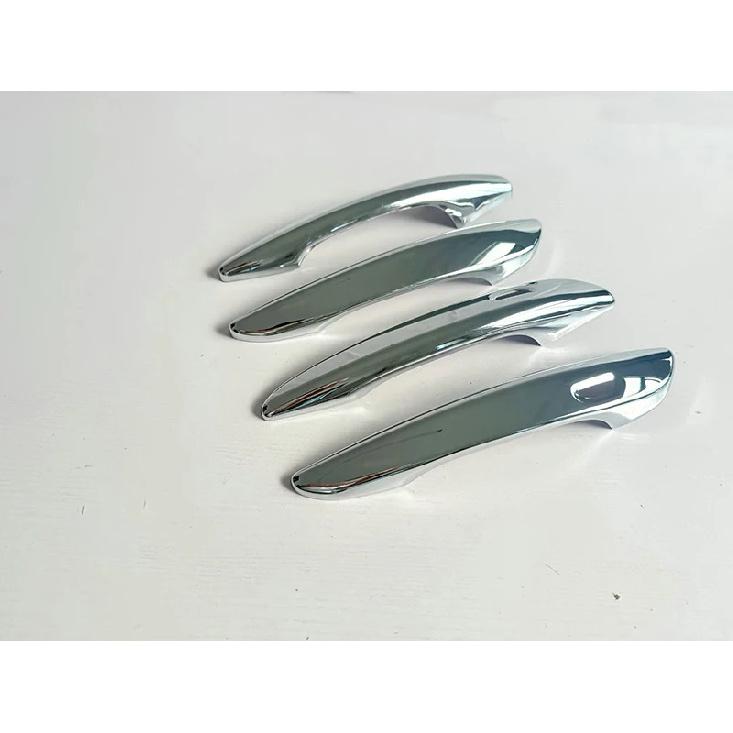 For Mazda CX-70 2024 2025 2026 Car Accessories ABS Chrome Door Handle Cover With Smart Key Hole Catch Cap Trim Molding