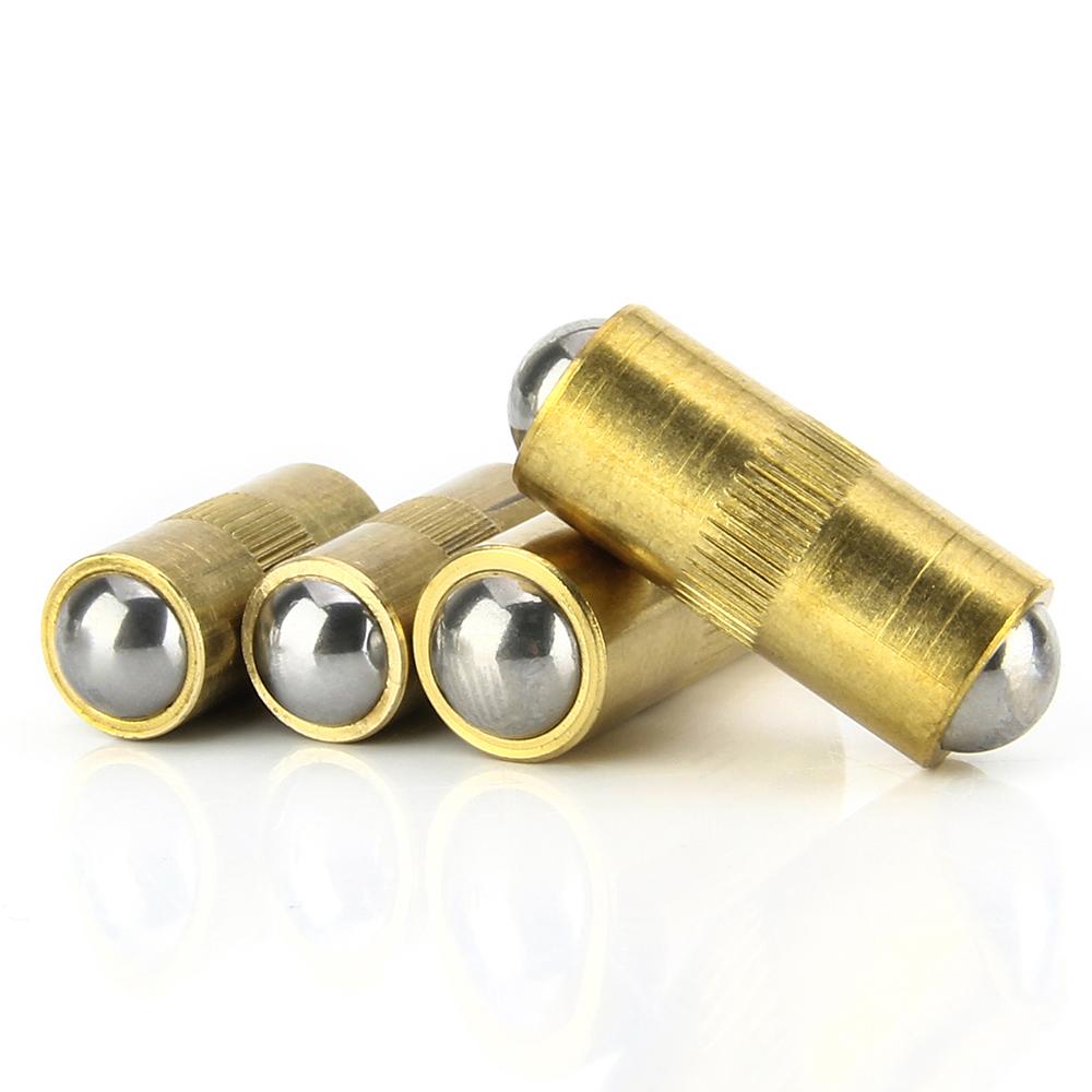 Dia2.5/3/4/5/6/7/8mm Brass Stainless Steel Both Side Ball Spring Plunger Mini Double Balls Plunger Locating Pin