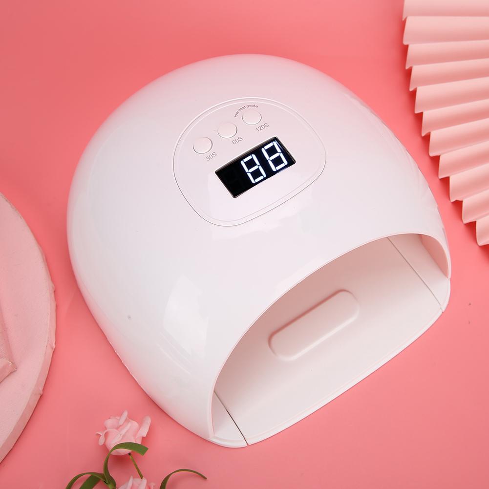 72W Professional Nail Dryer Gel Polish UV LED Light Manicure Curing Nail Art EquipmentUK Plug 110~240V