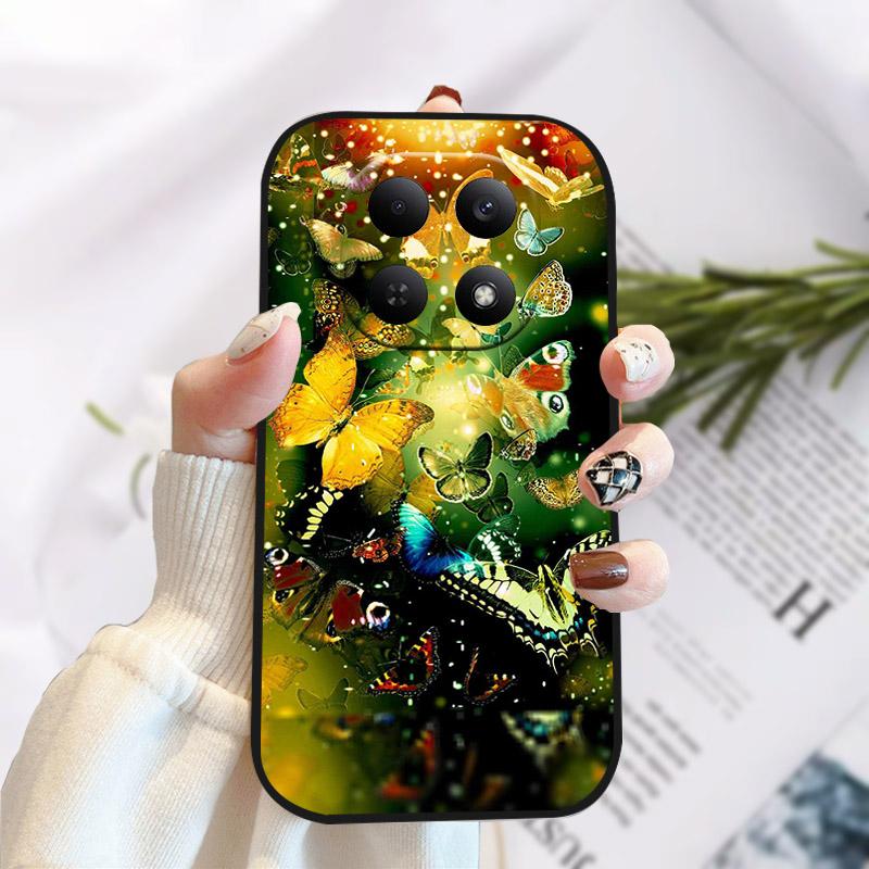 Custodia Antiurto Per Xiaomi Redmi Note 15 Pro Plus Pro+ Lusso Morbido Silicone TPU Cover Posteriore Per Redmi Note15 Fundas Note15Pro Capa