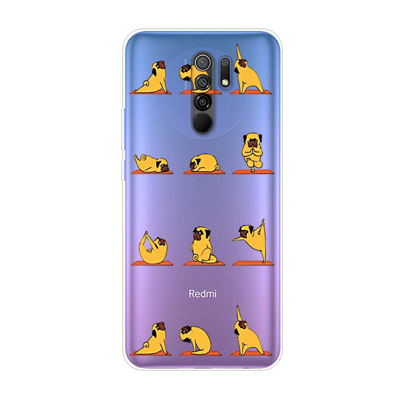 For Coque Redmi 9 Case Transparent Soft TPU silicon Phone Cover For Xiaomi Redmi 9 Case Redmi9 Clear Fundas For Redmi 9 6.53"