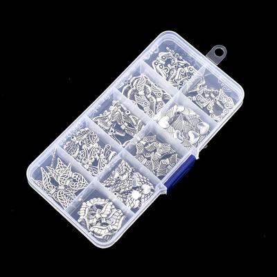 100 Stück verschiedene 10 Stile Engel Perlen Charms DIY Schmuck Zubehör