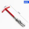 14 16 21mm T Shape Spark Plug Socket Wrench Drive Universal Joint Automotive Car Motorcycle Spark Plugs Removal Tool