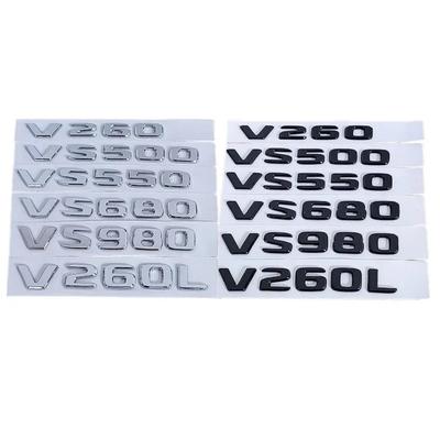 ABS Car Rear Sticker Badge Emblem Trunk Decals Modified Decoration