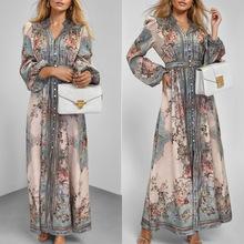 Spring 2026 new cross-border European and American foreign trade women's clothing, elegant slim-fitting slanted shoulder waist irregular dress
