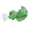 Electric Dinosaur Toy Realistic Electric Toy Rotating Ball Dinosaur Toy with Music and Light for Chi