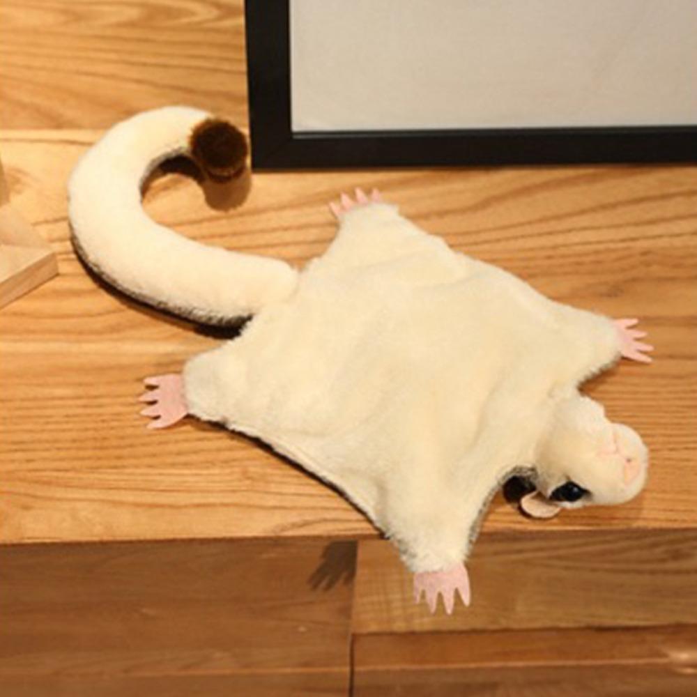 Stuffed Sugar Glider Plush Toy Simulation Australian Flying Squirrel Doll Christmas Gift
