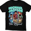Michael Jackson The Legend Shirt Vintage Anime Comic T-Shirt Retro Kunst