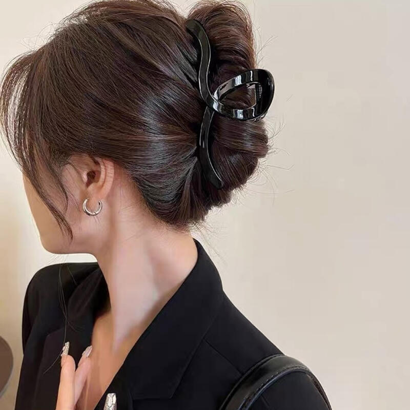 Joan Twisted Updo Half-Ponytail Hair Clip Hairpin