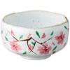 Matcha Cherry Blossom Mino Made In Japan Ale-net Bowl, Hand-Painted Design, Ceramic, Ware,