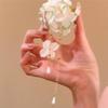 Fairy Flower Pearl Tassel Hair Clip - Sweet Duckbill Side Bang Accessory