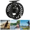 Fly Fishing All Metal Pressure Casting Bearing Gapless Wire Wheel Line Reel Tackle(5 6 )