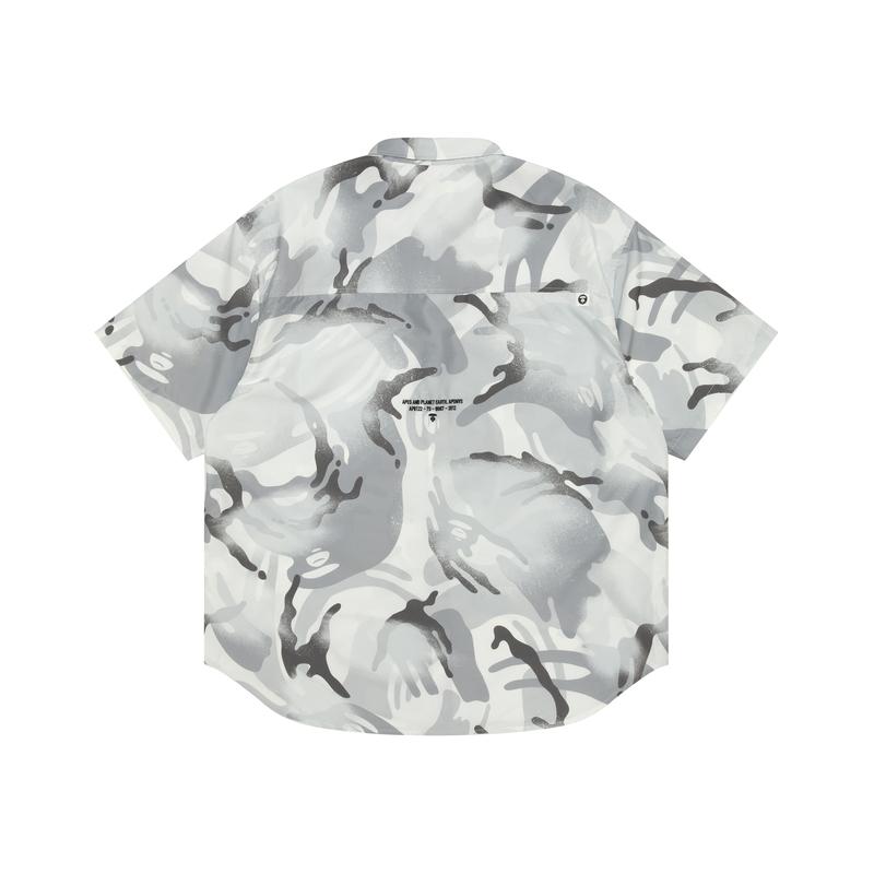 Aape Shirts Men's Lapel Moderate AAPSRM8528XAO