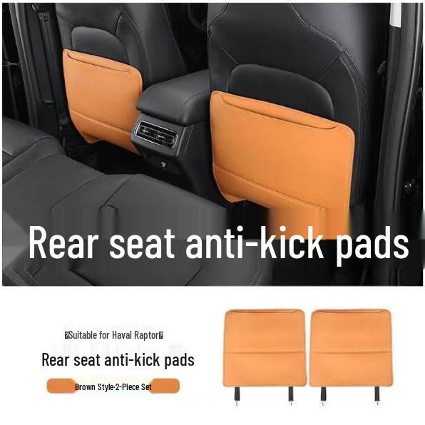 Haval Menglong Hi4-T Leather Rear Armrest Kick Protection Mat