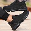 Steel Toe Protective Men's Safety Shoes Breathable Puncture Resistant Reinforced Sole Men's Work Shoes Men's Fashion Sneaker