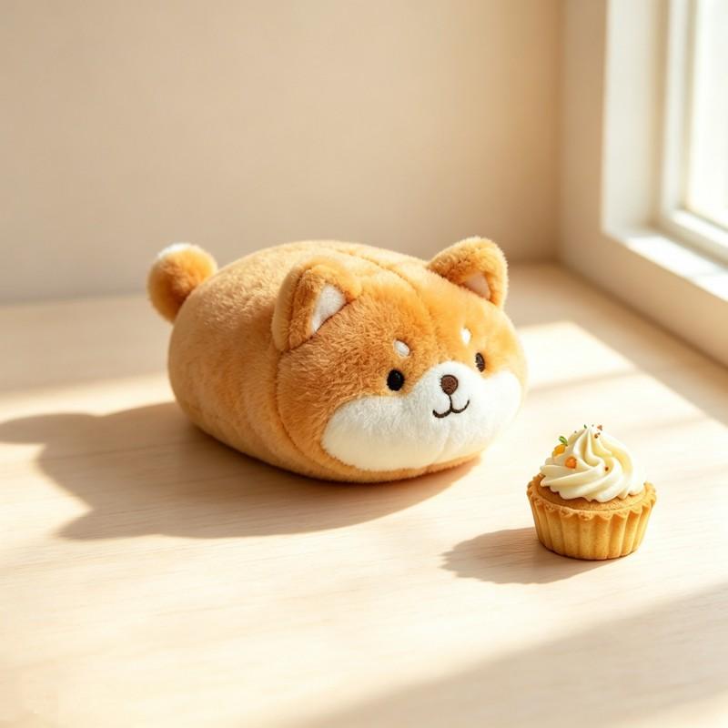 Cute Plush Animal Doll Soft Stuffed Pillow Decompression Sleep Companion Kids Gift