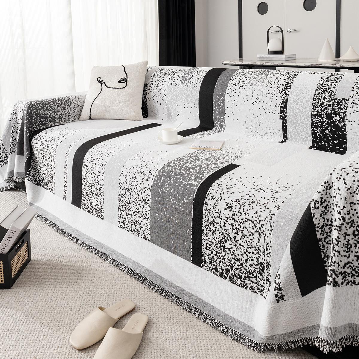 

Чехол с кисточками, можно стирать в стиральной машине, для кресла, двухместного дивана, 3-местного, 4-местного и секционного дивана, защита для домашней и офисной мебели 180*180CM