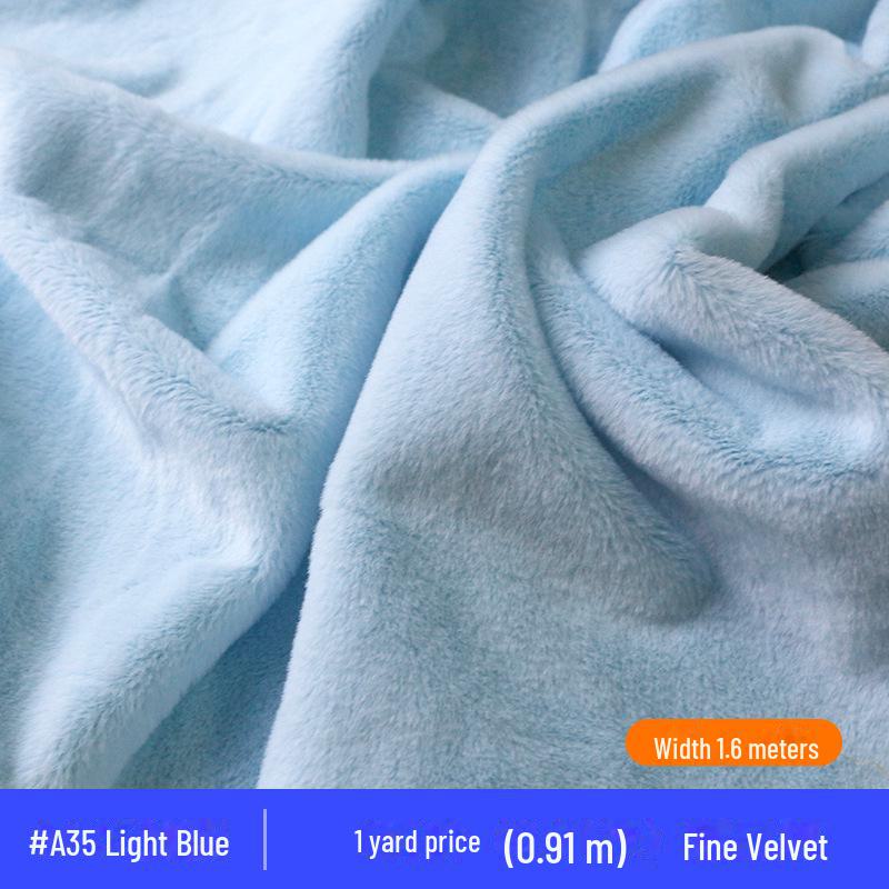 Material Pluș Iepure Rex Imitație 5mm - Opțiuni Multicolor pentru Jucării, Îmbrăcăminte, Perne