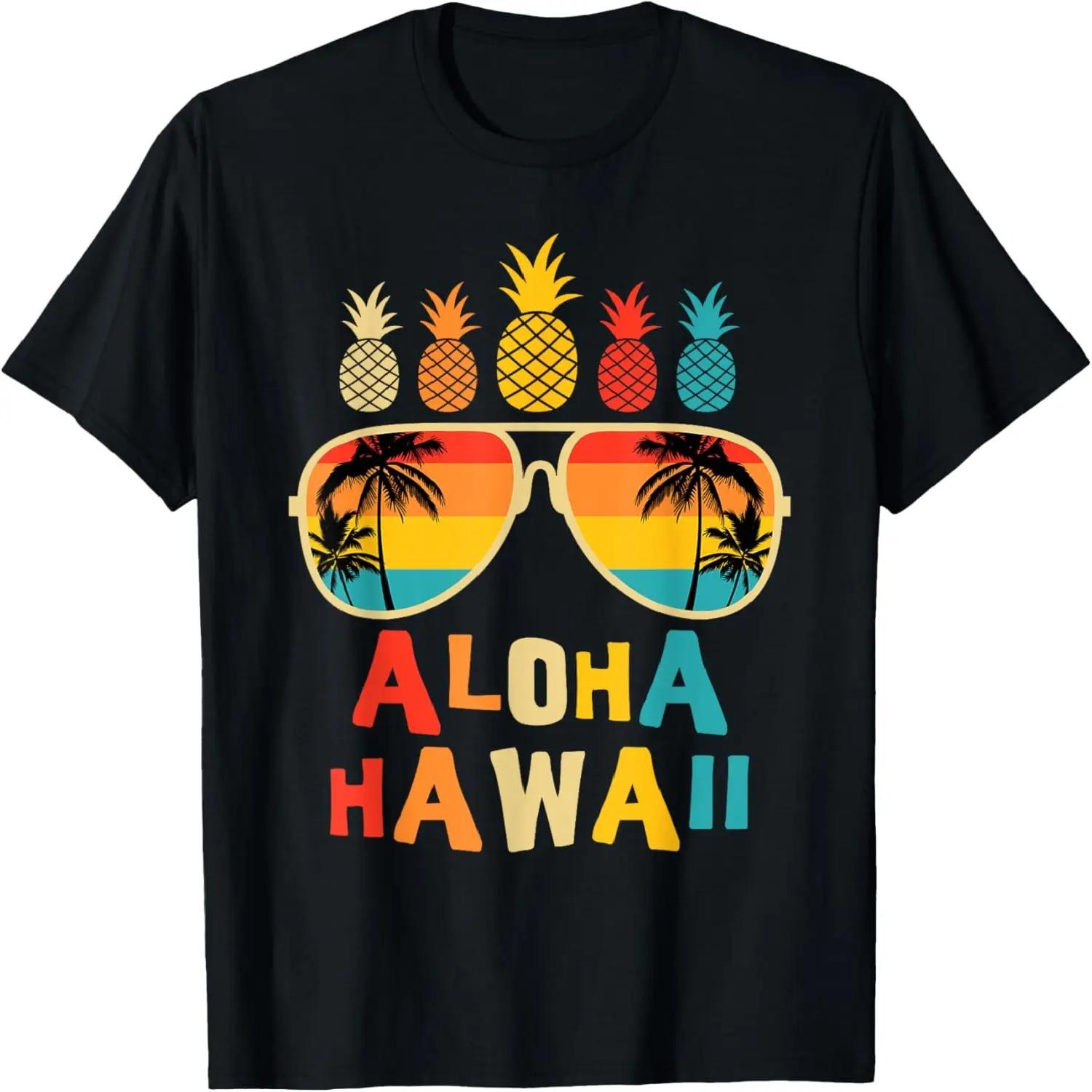 Funny smile Pineapple With Sunglasses motive T-Shirt S