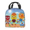 Noodle & Pals Mikrosuper Einfache Thermoisolierte Lunchtasche für Reisen Tragbare Lebensmitteltasche Männer Frauen Kühlbox Thermoisolierte Lunchboxen