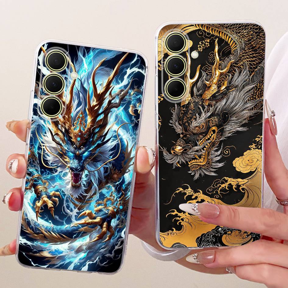Hülle Für Samsung Galaxy A17 A37 A57 5G Cover Neue Stilvolle Blume Klare Weiche Silikon Handyhülle Für Samsung A 17 A 37 A 57 Stoßfänger
