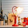 1 Stück Retro Nachttischlampe Umgebungslicht Schlafzimmer Ins Style Amerikanisch Pastoral Ländlich Nostalgisch Internet-Berühmtheit Blumendekoration Nachtlicht