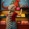 Spinosaurus Plush Dino-Outfit,Dinosaur Skeleton Costume,Funny Role Play Costume,Soft Plush Dinosaur Skeleton Toy 76/117cm