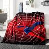 1pc Spiderman Iconic Web flannel Blanket for Super Soft Cute Comfort Blanket for Travel Bedding Couch Sofa Blanket Y82571