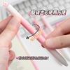 4pcs/box Flower Rotating Pen Ins Pink Rotating Gel Pen High-value Quick-drying Brush Question Student 0.5ST Black Water Gift