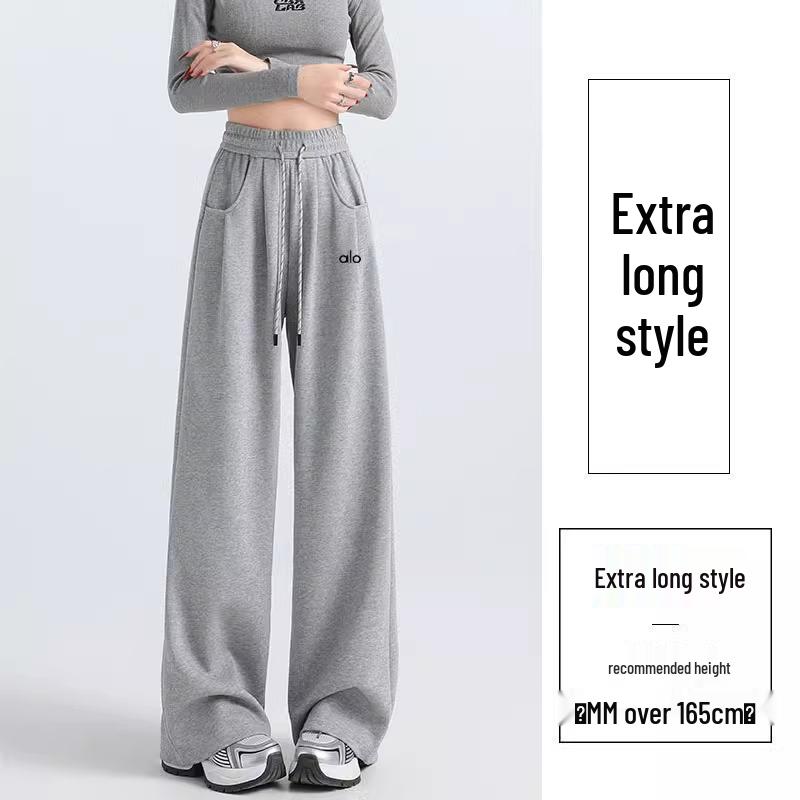 Nordamerika Frühling Stil Damen Schlankmachende Wolken-Yoga Weite Bein Fitnesshose