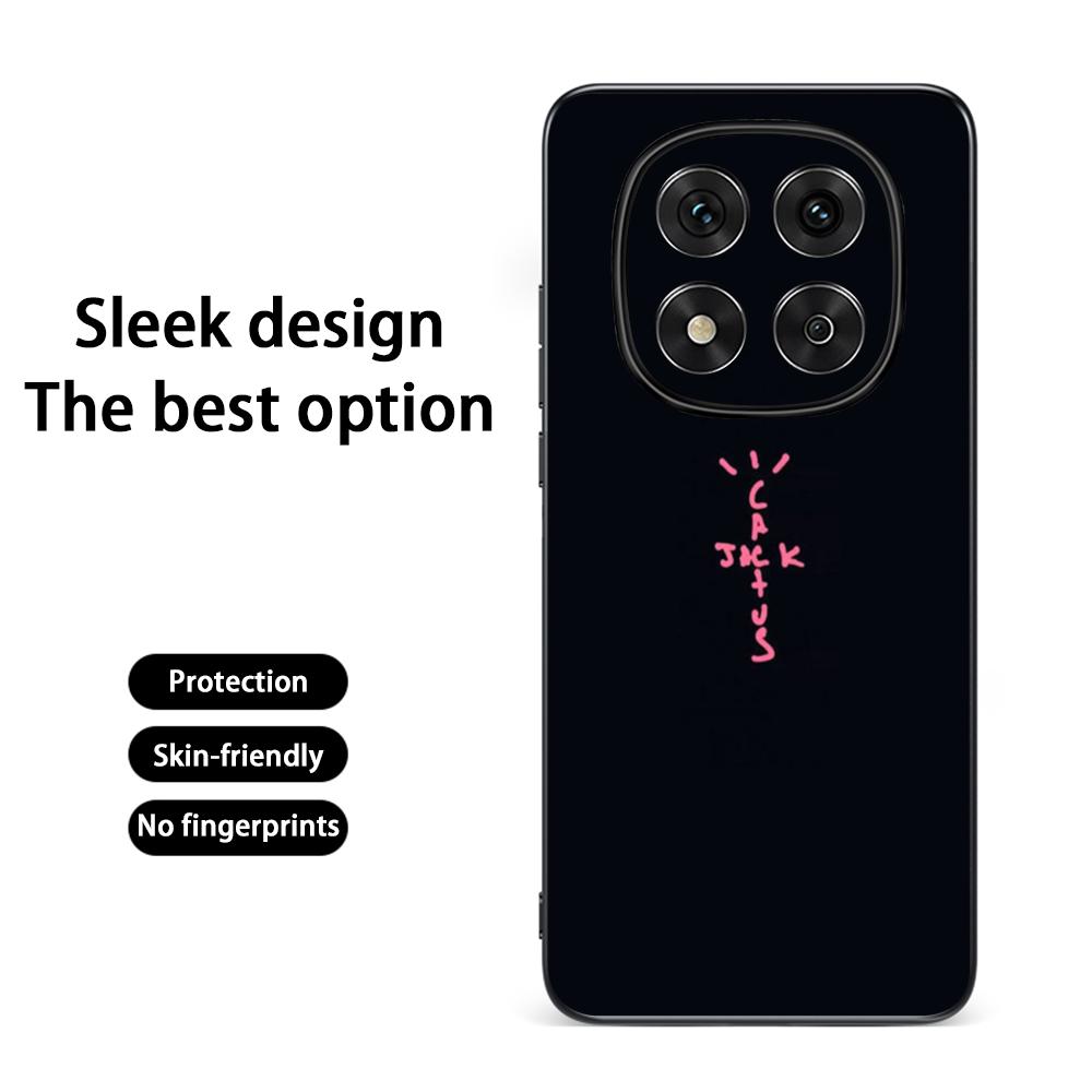 

Fashion Travis scott logo pattern Phone Case For Redmi Note 14 13 12 11 Pro Plus S 5G 14C A3 Soft Black Phone Cover Redmi Note12ProPlus